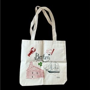 West Elm Boston tote bag